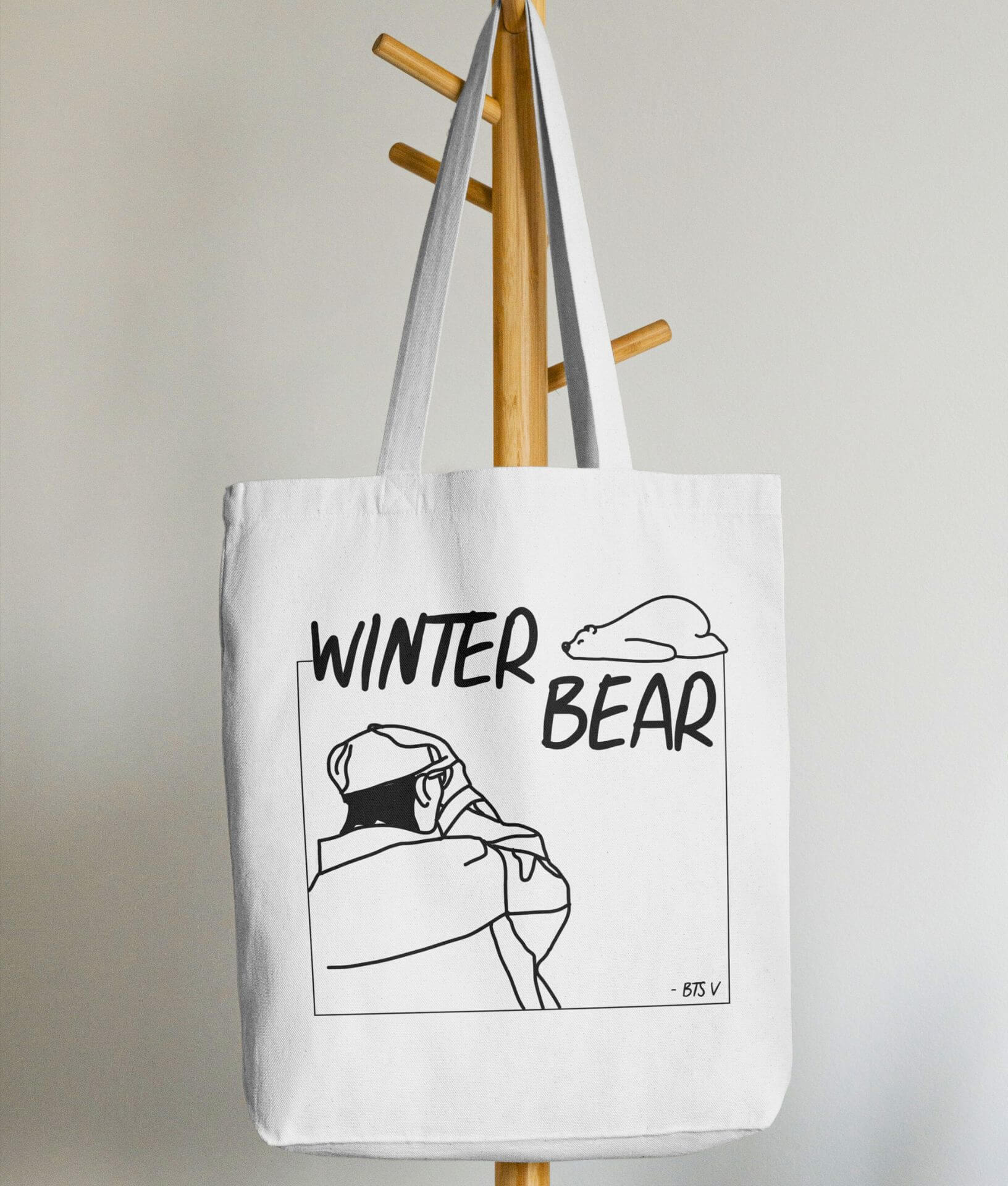 Jung kook is mine printed bts bag, baby school bag, college bags girls, bags  for girls,