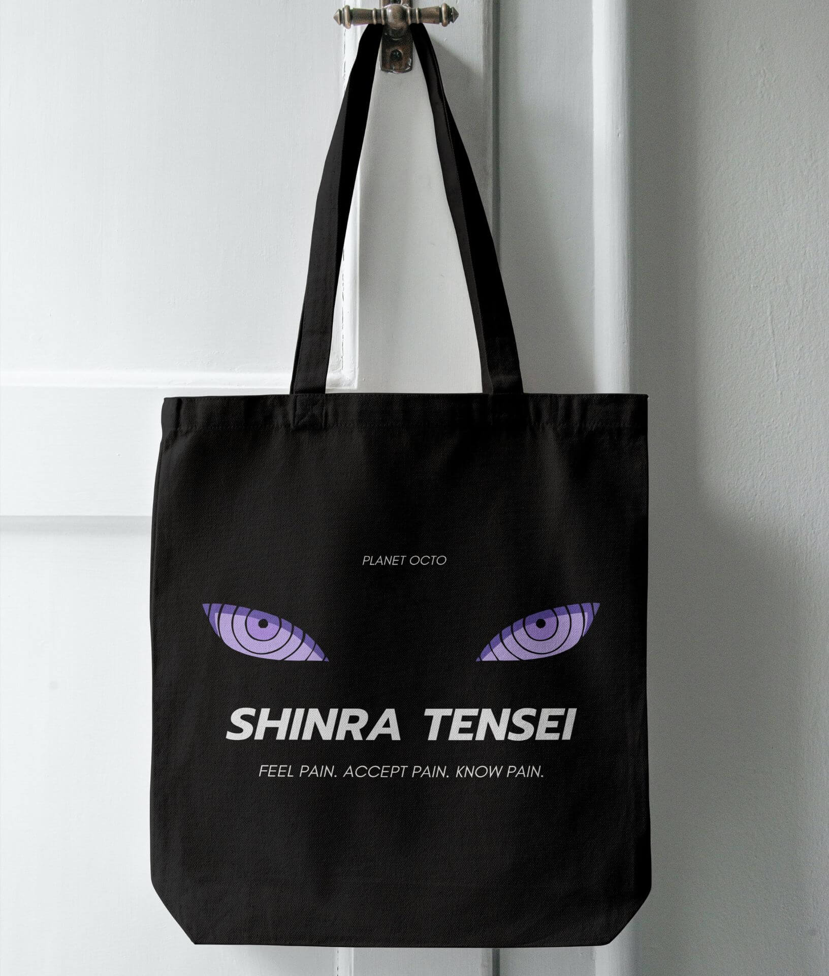 Shinra Tensei Naruto Tote Bag - Unique Anime-Inspired Accessory